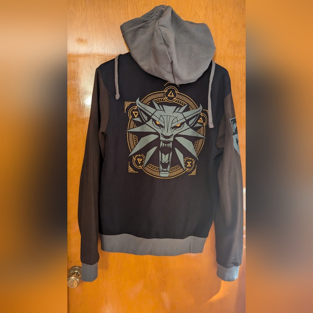 The Witcher Zip Up Hooded Sweatshirt
